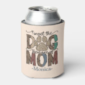 Vergeet de hond oppassen voor mam luipaard thema blikjeskoeler (Blikje Voorkant)