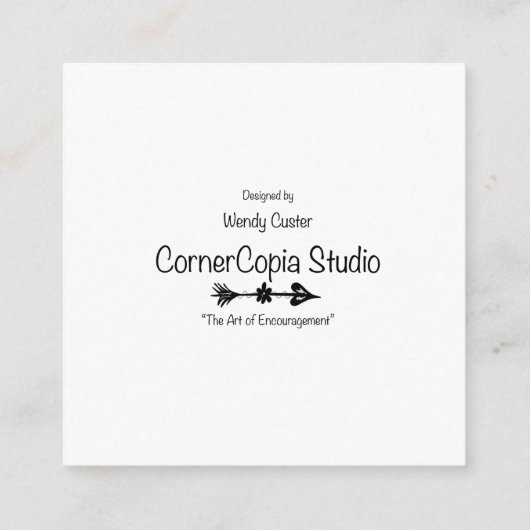 Vergeet de Kaart niet (Achterkant)