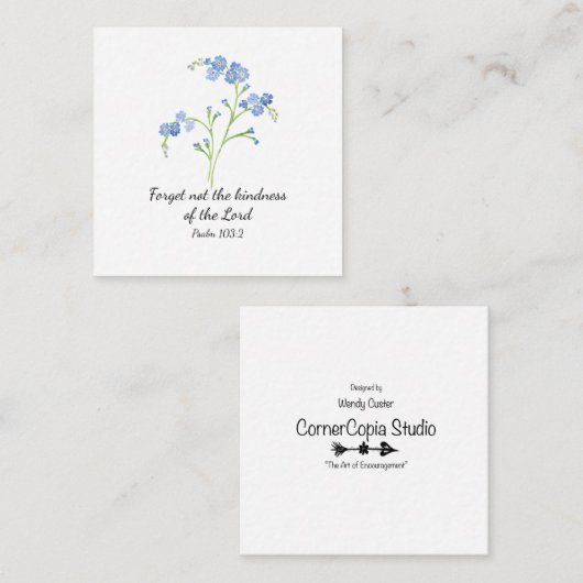 Vergeet de Kaart niet (Voorkant / Achterkant)