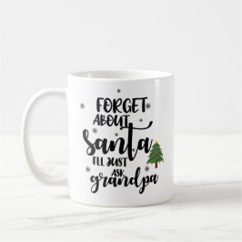 Vergeet de Kerstman maar... vraag het aan opa Funn Koffiemok