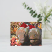 Vergeet de kerstpaling niet! feestdagenkaart (Staand voorkant)