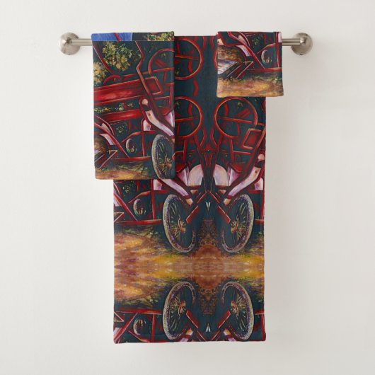 Vergeet de knoflook niet, Boedapest Bad Handdoek (Insitu)