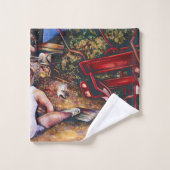 Vergeet de knoflook niet, Boedapest Bad Handdoek (Wasdoekje)