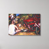 Vergeet de knoflook niet, Boedapest Canvas Afdruk (Voorkant)