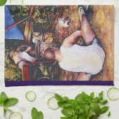 Vergeet de knoflook niet, Boedapest Theedoek (Gevouwen)