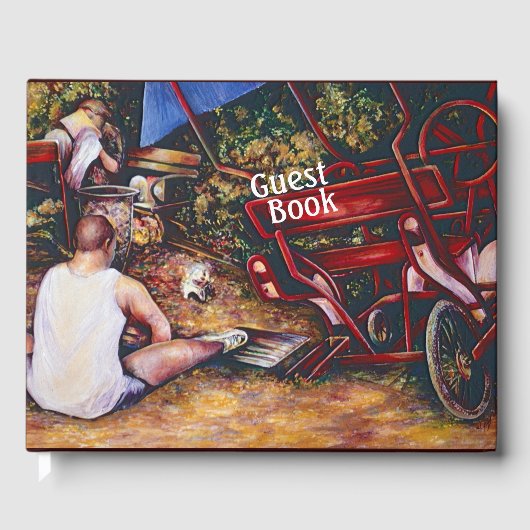 Vergeet de knoflook niet gastenboek (Voorkant)
