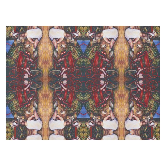 Vergeet de knoflook niet tafelkleed (Voorkant (Horizontaal))