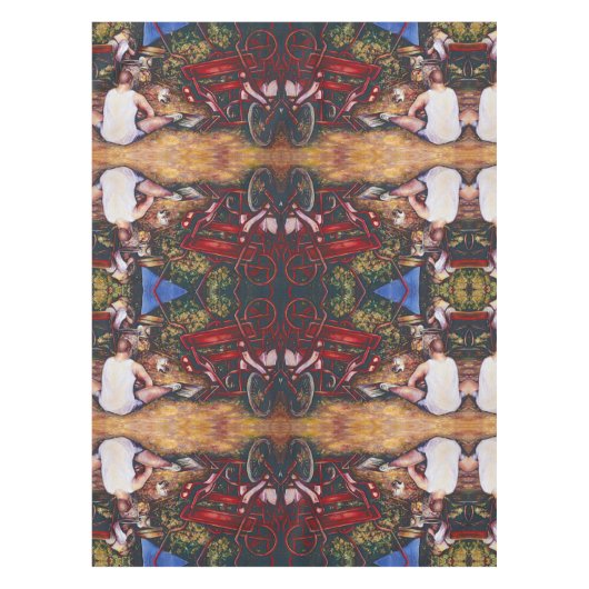 Vergeet de knoflook niet tafelkleed (Voorkant)