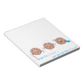 Vergeet de koekjes notitieblok (Schuin)