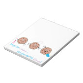 Vergeet de koekjes notitieblok (Linkerzijde)