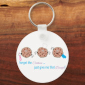 Vergeet de koekjes sleutelhanger (Voorkant)