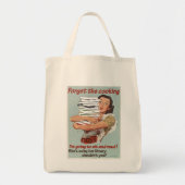 Vergeet de kookzak tote bag (Voorkant)