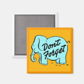 Vergeet de magneet niet (Voorkant / Achterkant)