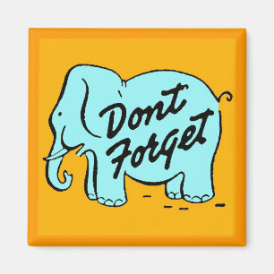 Vergeet de magneet niet