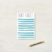 Vergeet de Note Pad niet (Op bureau)