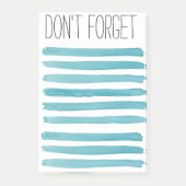 Vergeet de Note Pad niet (Voorkant)