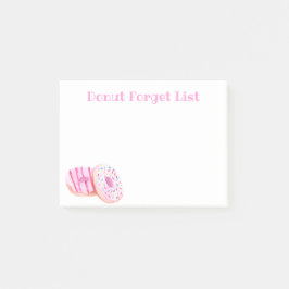 Vergeet de opmerkingen in de lijst niet post-it® notes