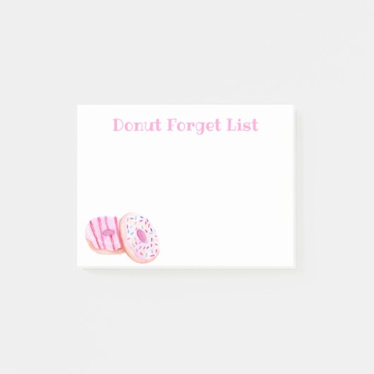 Vergeet de opmerkingen in de lijst niet post-it® notes (Voorkant)