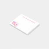 Vergeet de opmerkingen in de lijst niet post-it® notes (Schuin)