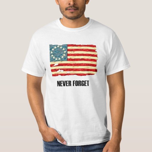 Vergeet de oude glory T-Shirt nooit (Voorkant)
