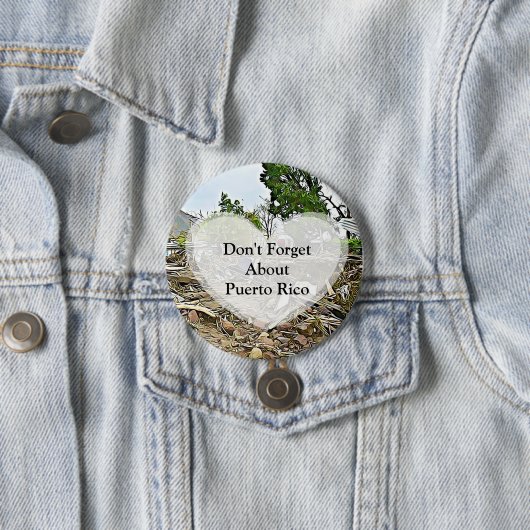 Vergeet de Puerto Rico Button niet (In situ)
