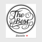 Vergeet de rest Dit is het beste Sticker (Vel)