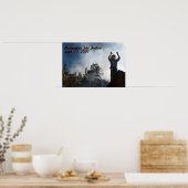 Vergeet de slachtoffers niet poster (Keuken)