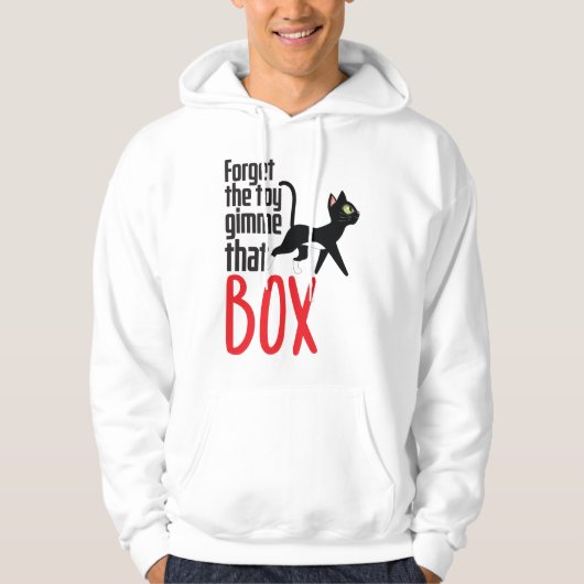 Vergeet de speelgoed hoodie (Voorkant)