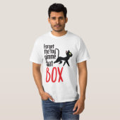 Vergeet de speelgoed t-shirt (Voorkant volledig)