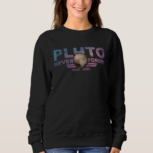Vergeet de stijlruimte van de Pluto Retro-stijl no Trui (Voorkant)