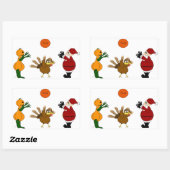 Vergeet de Thanksgiving Sticker niet (Vel)