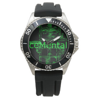 Vergeet de tijd met dit CeMental horloge! Horloge
