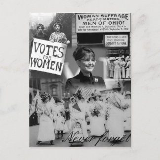 Vergeet de vrouwen nooit - Palin Briefkaart