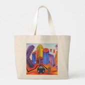 Vergeet de Wash Jumbo Canvas tas niet (Achterkant)