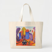 Vergeet de Wash Jumbo Canvas tas niet (Voorkant)