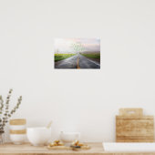 Vergeet de wereld poster (Keuken)