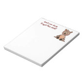 Vergeet dit niet. notitieblok (Linkerzijde)