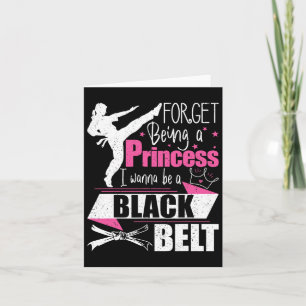 Vergeet een prinses te zijn, ik wil een zwarte ban kaart