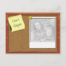 Vergeet Fotosjabloon niet Briefkaart