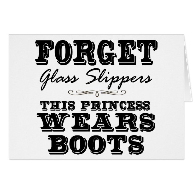 Vergeet Glaspannen, deze prinses draagt Boots (Voorkant Horizontaal)
