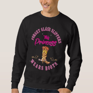 Vergeet Glass Slippers Deze prinses draagt Boots C Trui