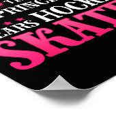 Vergeet Glass Slippers Deze prinses draagt Hockey  Poster (Hoek)