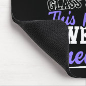 Vergeet Glass Slippers Deze prinses draagt Sneaker Muismat (Hoek)