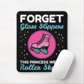 Vergeet Glass Slippers Princess Wears Roller Schaa Muismat (Met muis)