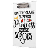 Vergeet glazen slippers prinses die grappig is klembord (Links)