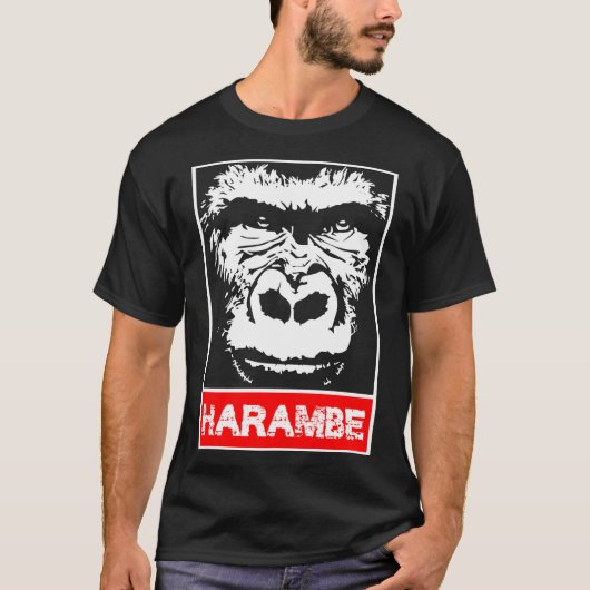 Vergeet Harambe Essential niet T-shirt (Voorkant)