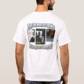 Vergeet Hayek nooit, Mises, Friedman, veel liefde T-shirt (Achterkant)
