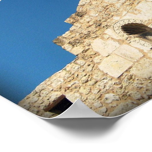 Vergeet het Alamo-Poster niet Poster (Hoek)