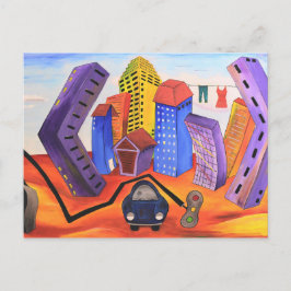 Vergeet het Briefkaart niet