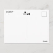 Vergeet het Dodo-Briefkaart nooit Briefkaart (Achterkant)